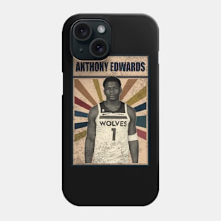 Minnesota Timberwolves Anthony Edwards Phone Case