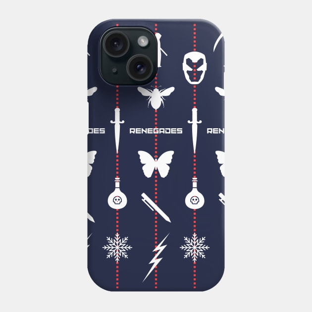 Renegades Pattern Phone Case by The Happy Writer