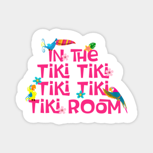 Tiki Room Birds Magnet