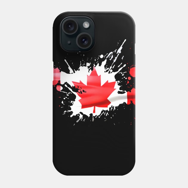 Canada Flag Phone Case by GoldenGear