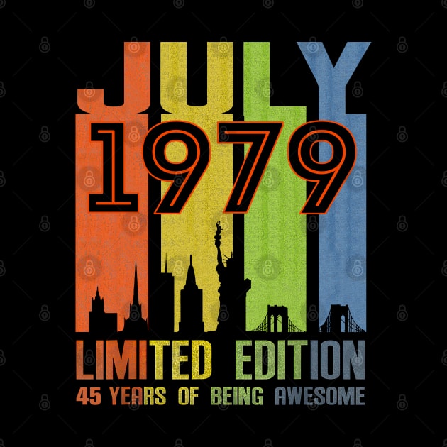 July 1979 Limited Edition 45 Years Of Being Awesome by SuperMama1650