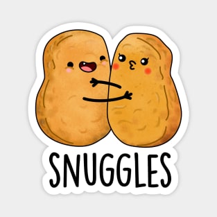 Snuggles Funny Nugget Couple Pun Magnet