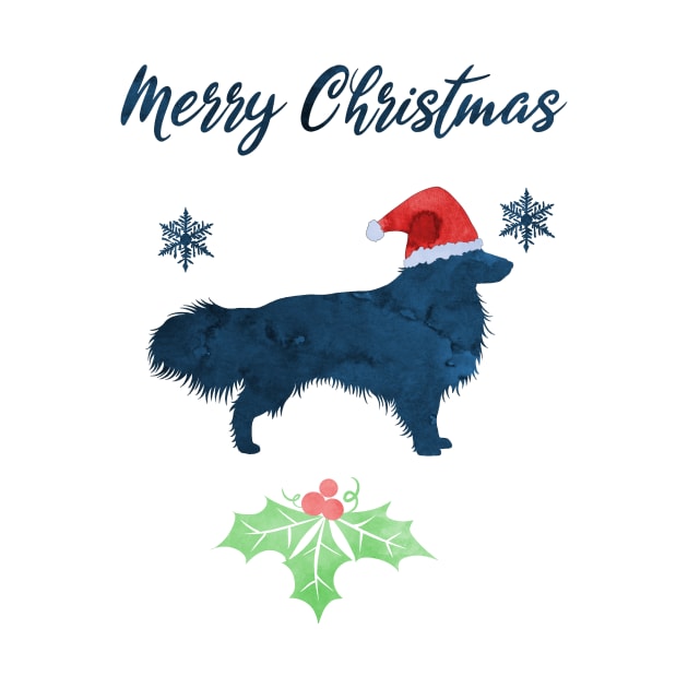 Christmas Shetland Sheepdog by TheJollyMarten