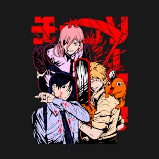 Devil Hunter Trio Anime Fanart T-Shirt