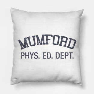 Mumford Phys. Ed. Dept. Pillow