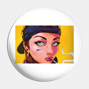 eagle eye woman Pin