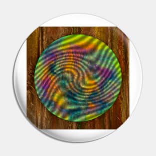 Raspberry Ripple Dichotomy Swirl Pin