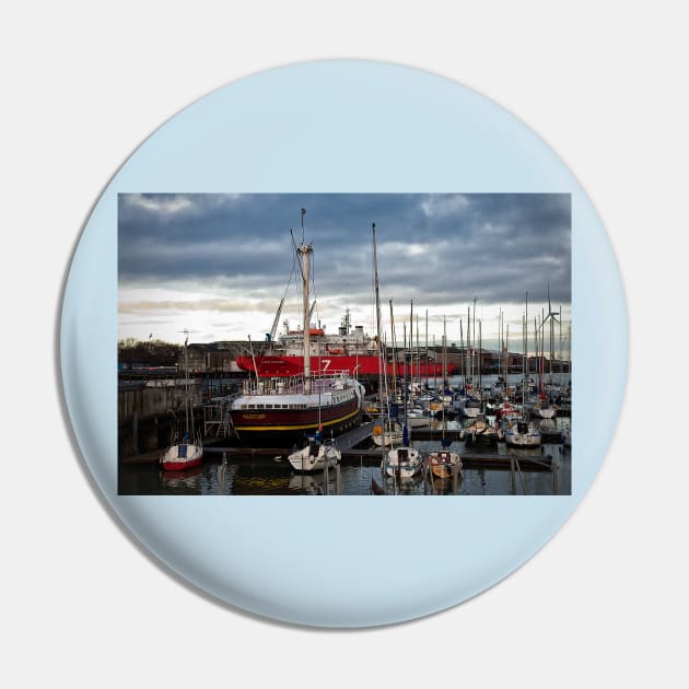 South Harbour, Blyth Pin by Violaman