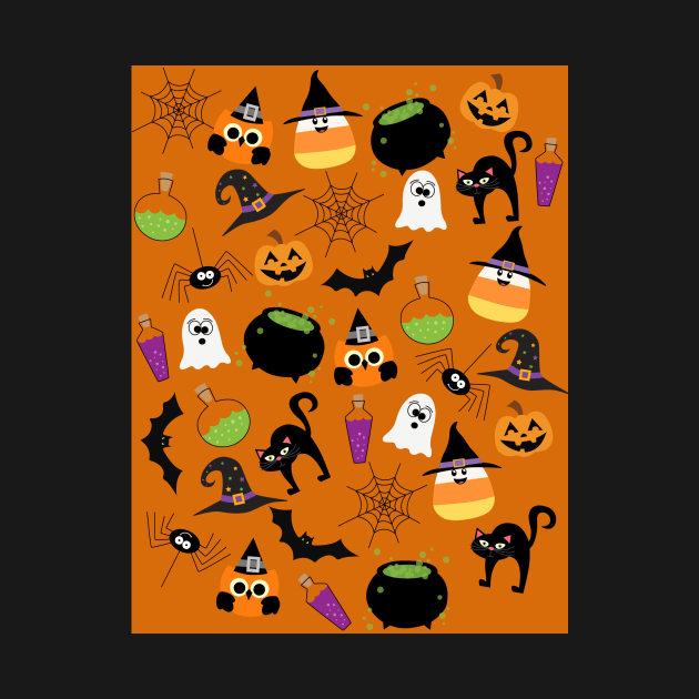 Halloween (Orange) by karlaestrada