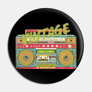 Vintage Radio Pin