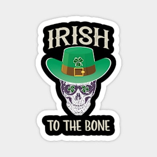 St Patricks Day Shirt Boys Irish To The Bone Shirt Magnet