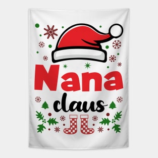 Nana Claus Christmas Grandma Tapestry