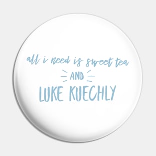 Sweet Tea & Luke Kuechly Pin