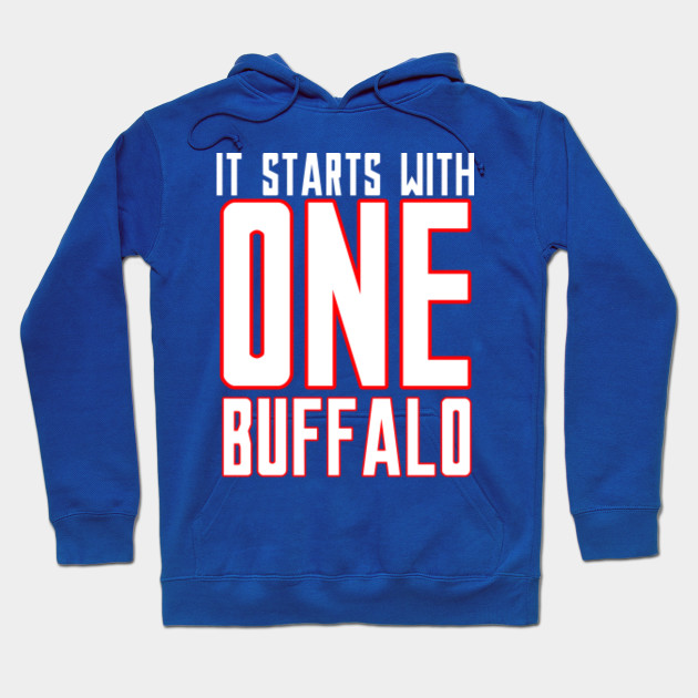 one buffalo hoodie