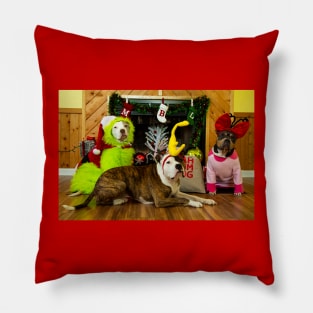 Merry Grinchmas 2 Pillow