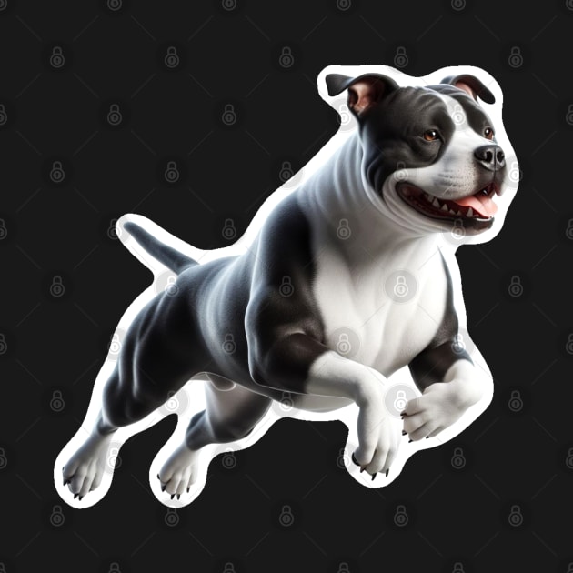 American Staffordshire Terrier by millersye