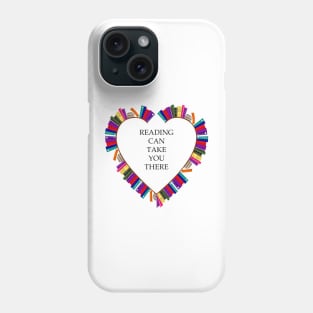 Reading Quote & Cute Graphic Design, Book Lover Back to School Book Lover's Day Phone Case