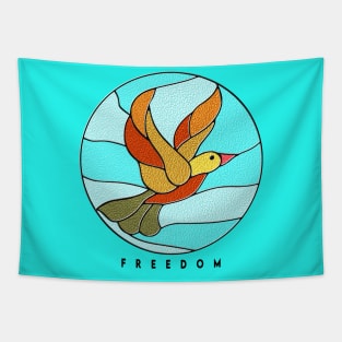 Freedom like a bird Tapestry