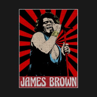 Vintage James Brown 1980s Pop Art T-Shirt