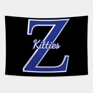 1920 Zetas Z Phi So Sweet Dove Love Z Kitty Blue Tapestry