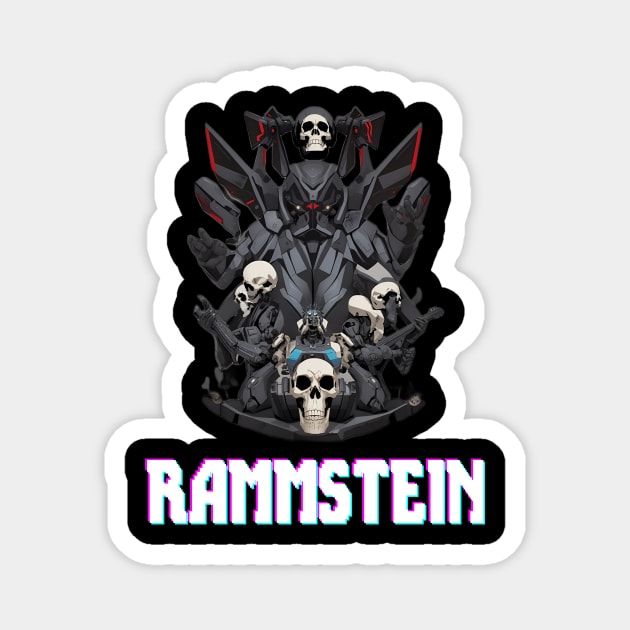 Rammstein Magnet by Maheswara.Momocats