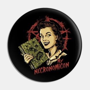 Necronomicon Pin