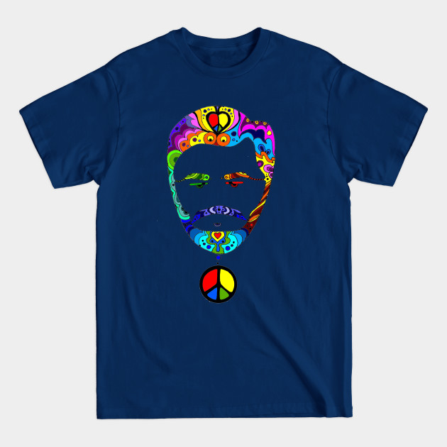 Be in Peace - Psychedelic Colors - T-Shirt