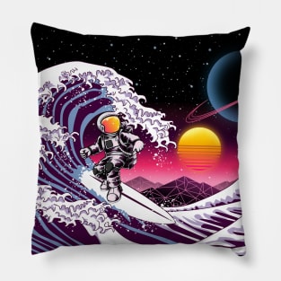 The Great Space Wave Pillow