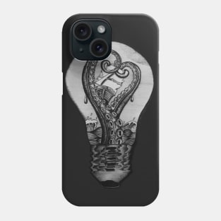 Kraken attack bulb Phone Case