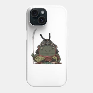 Samurai frog Phone Case