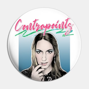 Contrapoints - Aesthetic Fanart Design Pin