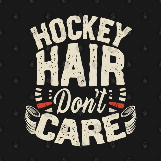 Hockey hair don't care by NomiCrafts