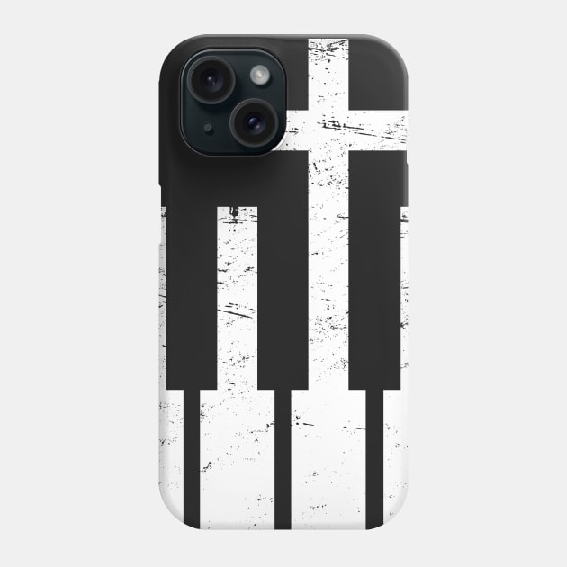 Keyboard And Cross | Christian Musician Phone Case by MeatMan