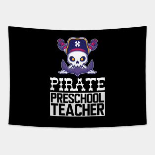 Pirate Preschool Teacher Tapestry