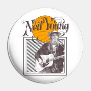 Classic Neil Young Pin