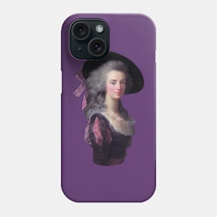 18th century French portrait Phone Case