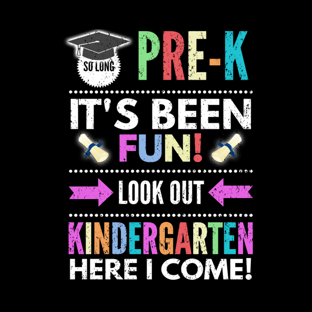 So Long PreK Look Out Kindergarten Here I Come by khalid12