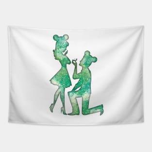 Happily Ever After-Green Tapestry