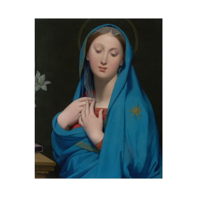 Virgin of the Adoption by Jean-Auguste-Dominique Ingres by Classic Art Stall