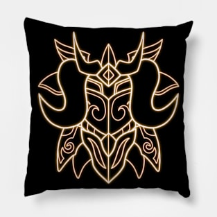 Neon Aries Pillow