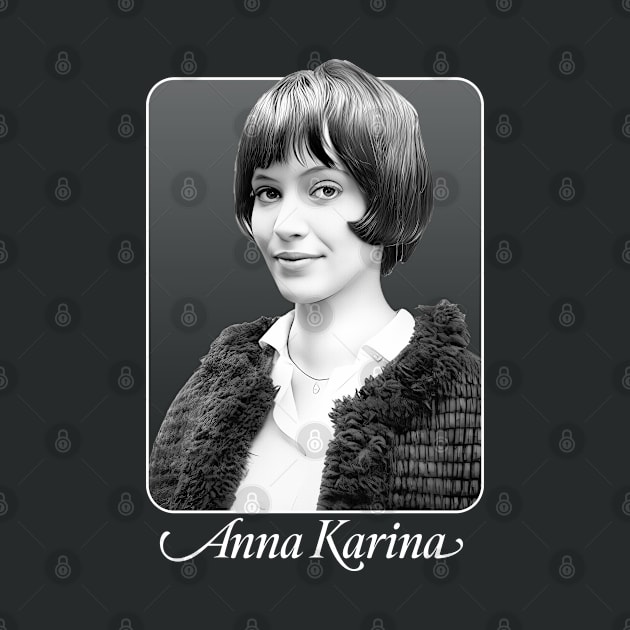 Anna Karina \/\/\ Retro Style Fan Artwork by DankFutura