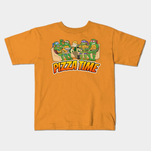 Kevin McCallister and the Ninja Turtles eating Pizza! - Ninja