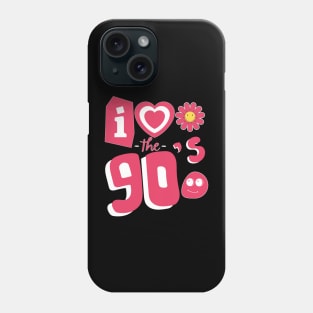 i love the 90s vibes Phone Case