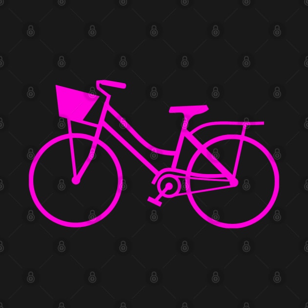 Pink Bicycle by Michelle Le Grand