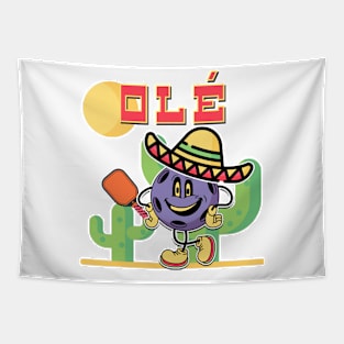 Olé Pickleball Tapestry