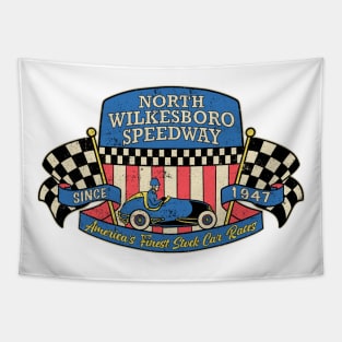 North Wilkesboro Speedway 1947 Tapestry