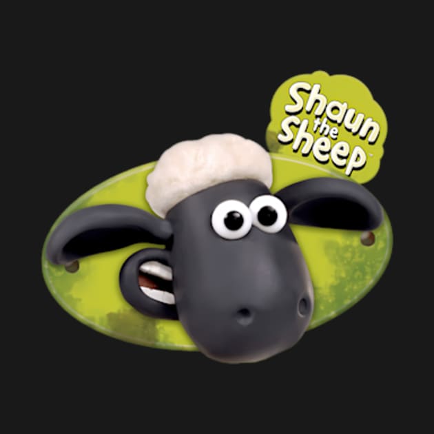 Vintage cartoon Sheep TV Series The Shaun by WelchCocoa