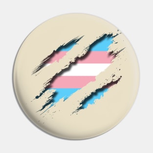 Transgender Shredding Pin