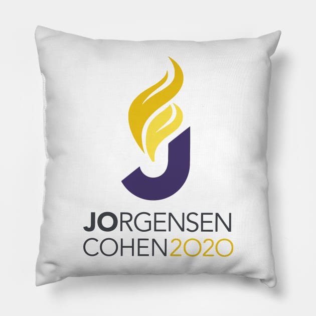 Jorgensen Cohen 2020 Pillow by mizoneroberto