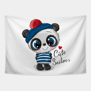 Cute Panda Tapestry